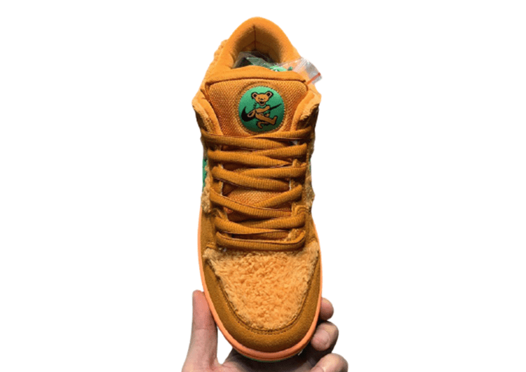 נעליי נייק-NIKE SB DUNK LOW PRO QS - Texas Rose & Emerald Logo – תמונה 5