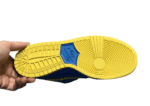 נעליי נייק-NIKE SB DUNK LOW PRO QS - Yellow & Blue Logo