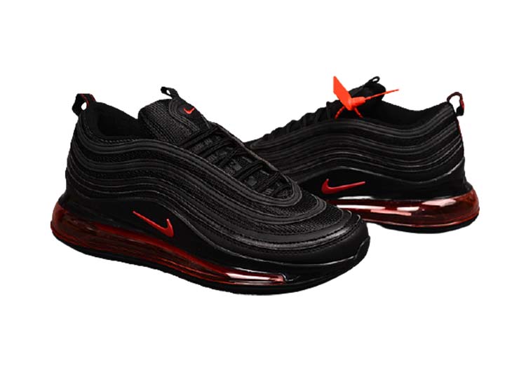 נעלי נייק-Nike Air Max 97 -Eclipse & Red Logo