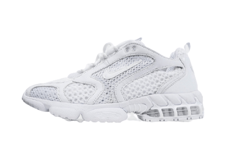 נעליי נייק-Nike x Stussy Air zoom - White