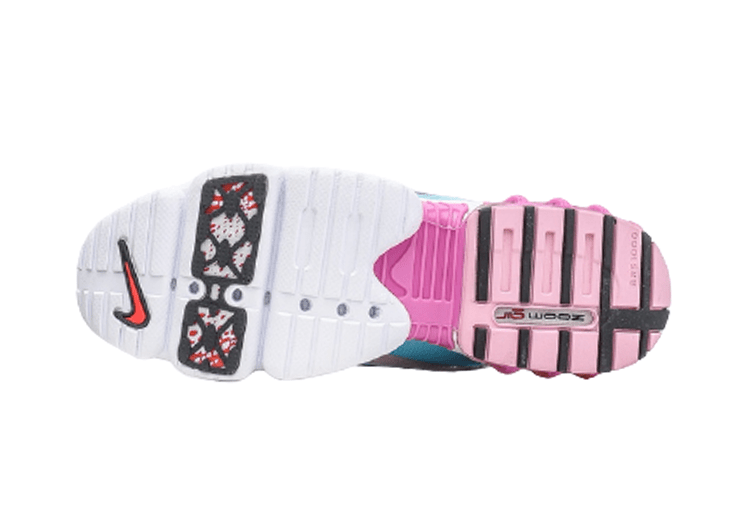 נעליי נייק-Nike x Stussy Air zoom- Sky Blue White & Yellow – תמונה 7