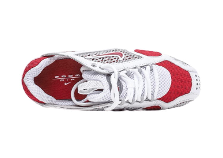 נעליי נייק-Nike x Stussy Air zoom- White & Red – תמונה 5