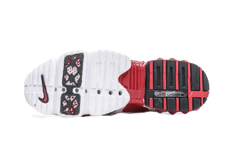 נעליי נייק-Nike x Stussy Air zoom- White & Red – תמונה 6