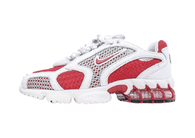 נעליי נייק-Nike x Stussy Air zoom- White & Red