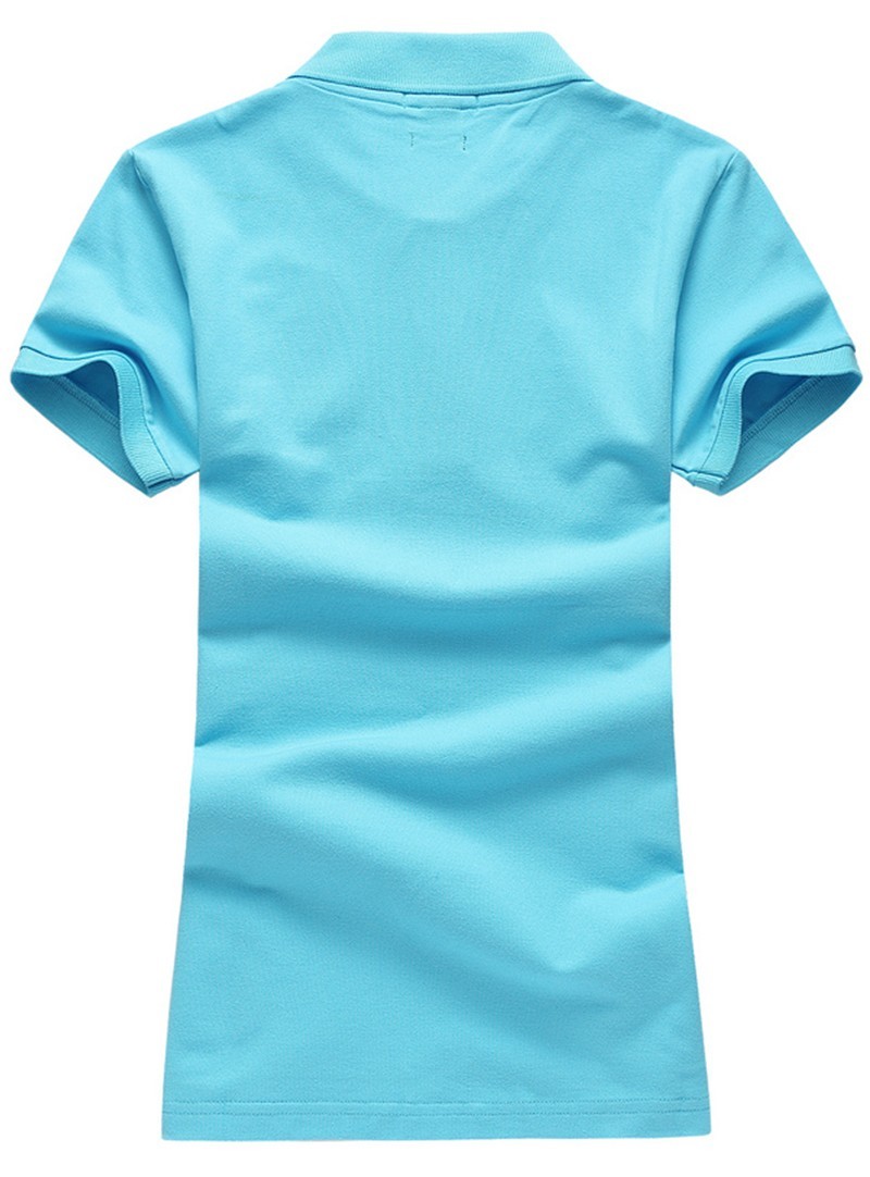 ראלף לורן-RALPH LAUREN POLO TSHIRT SHORT WOMEN - Anakiwa & Pink Logo – תמונה 3