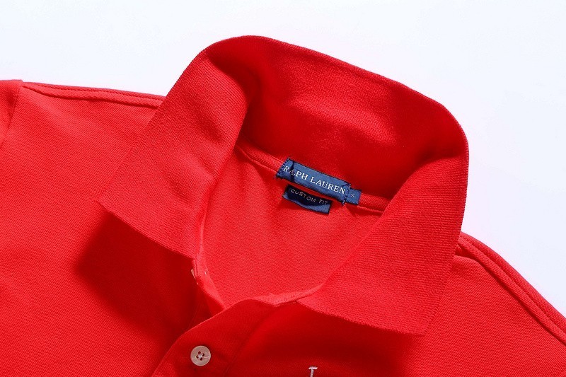 ראלף לורן-RALPH LAUREN POLO TSHIRT SHORT WOMEN - Red & Nave Logo – תמונה 3