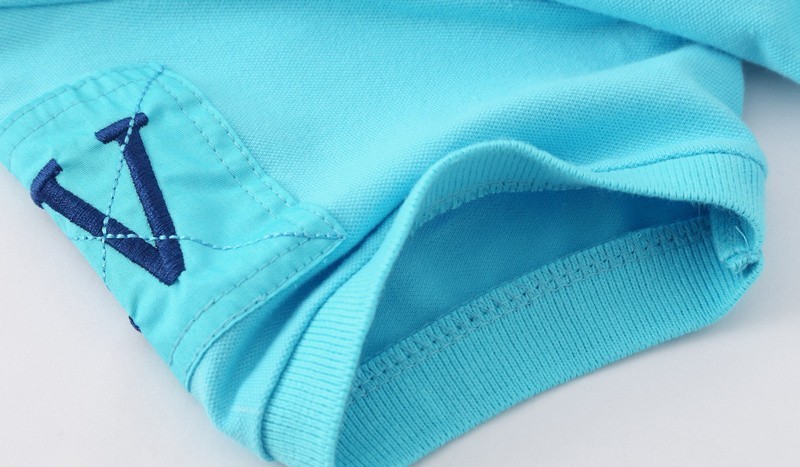 ראלף לורן-RALPH LAUREN POLO TSHIRT SHORT WOMEN - Turquoise Blue