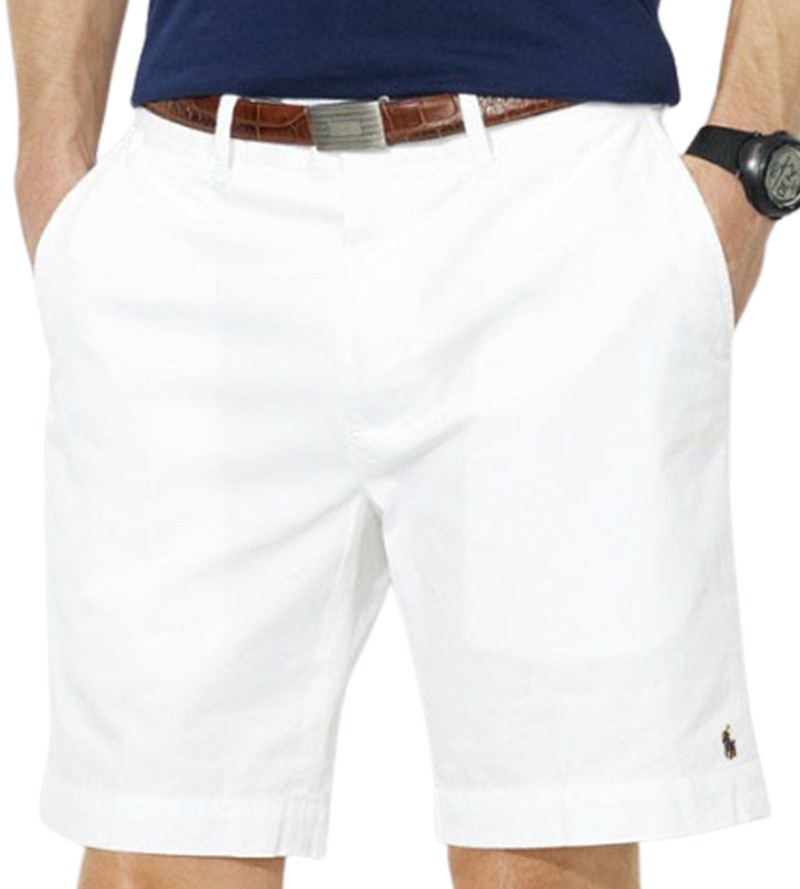 ראלף לורן-RALPH LAUREN SHORT MEN'S - WHITE