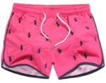 ראלף לורן-ראלף לורן-RALPH LAUREN SHORT WOMEN'S - Brilliant Rose & Navy Blue