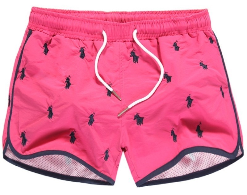 ראלף לורן-ראלף לורן-RALPH LAUREN SHORT WOMEN'S - Brilliant Rose & Navy Blue