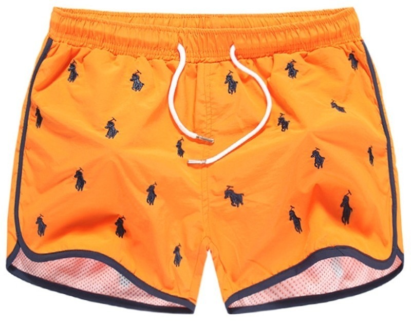 ראלף לורן-RALPH LAUREN SHORT WOMEN'S - Neon Carrot & Black