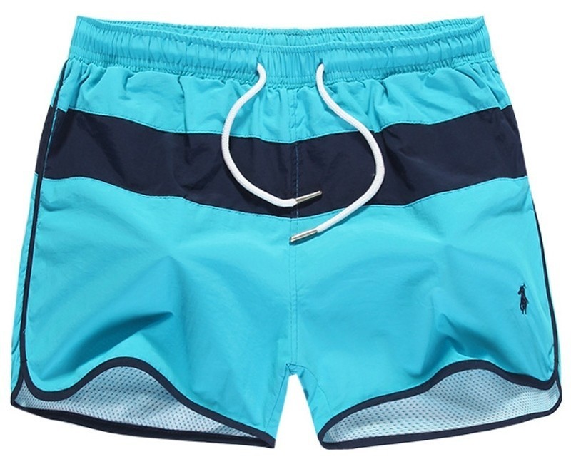 ראלף לורן-RALPH LAUREN SHORT WOMEN'S - Sky Blue & Black