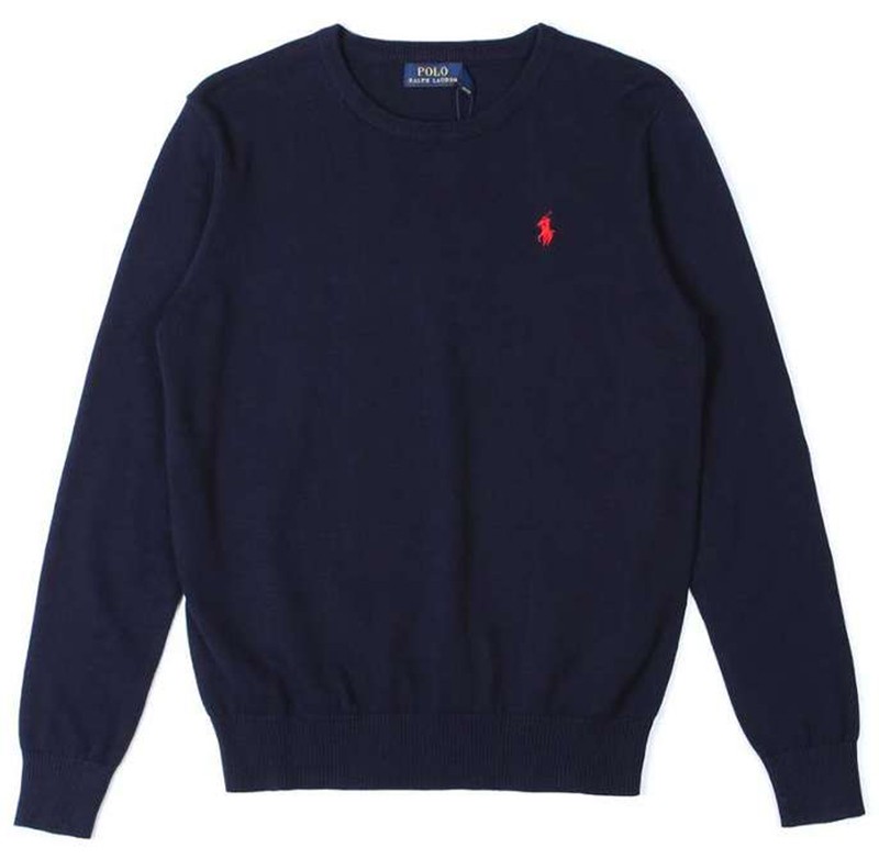 ראלף לורן-RALPH LAUREN SWETER MEN - Nave Blue