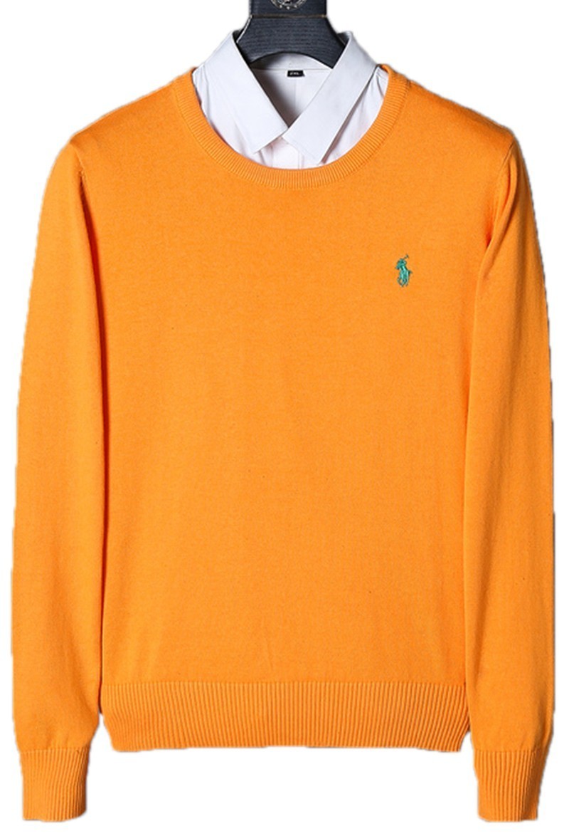 ראלף לורן-RALPH LAUREN SWETER MEN - Neon Carrot