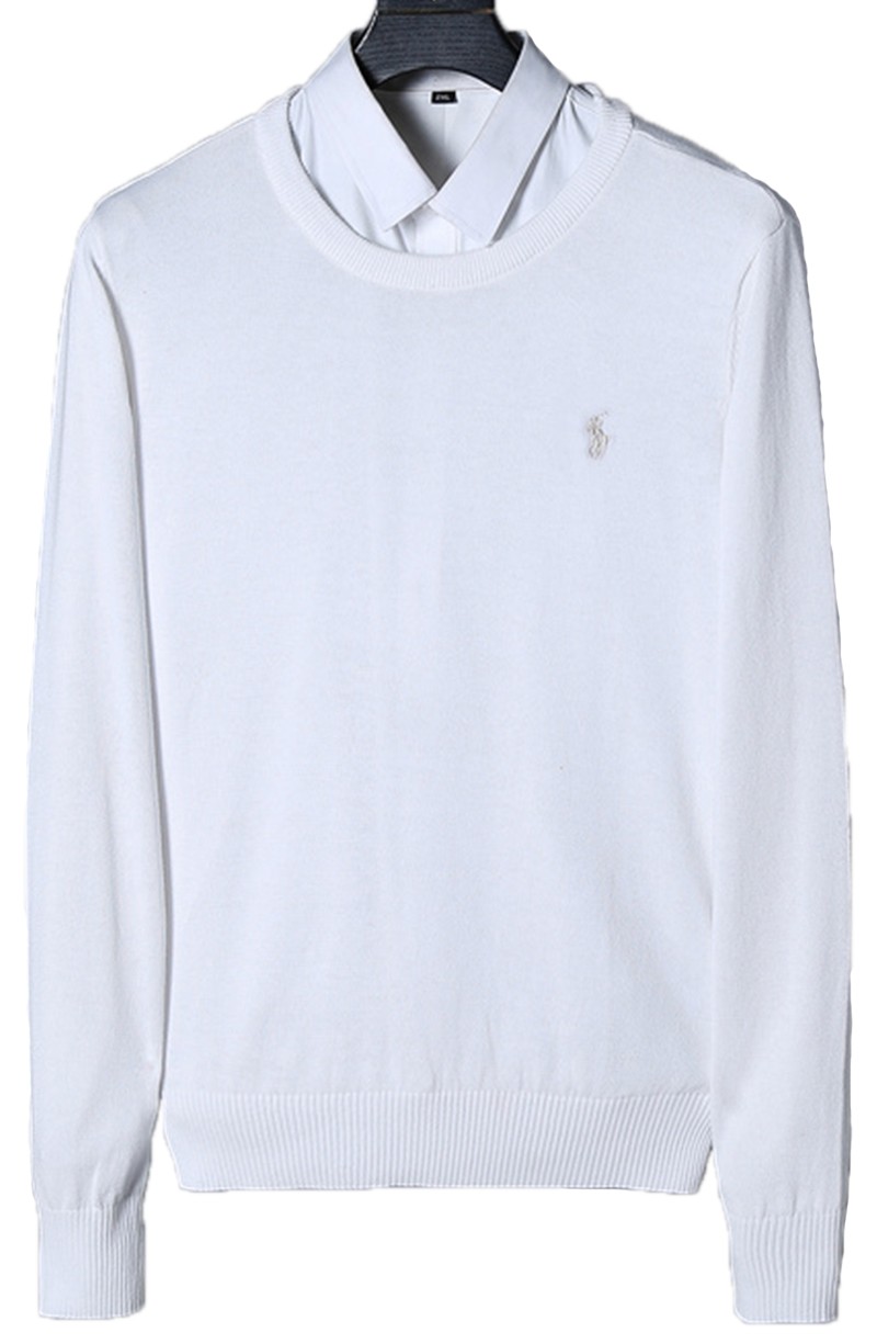 ראלף לורן-RALPH LAUREN SWETER MEN - White