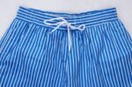 ראלף לורן-RALPH LAUREN SWIM BEACH SHORT MEN'S - Blue & White Combo