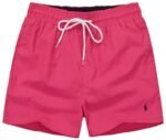 ראלף לורן-RALPH LAUREN SWIM BEACH SHORT MEN'S - Cerise