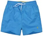 ראלף לורן-RALPH LAUREN SWIM BEACH SHORT MEN'S - Curious Blue