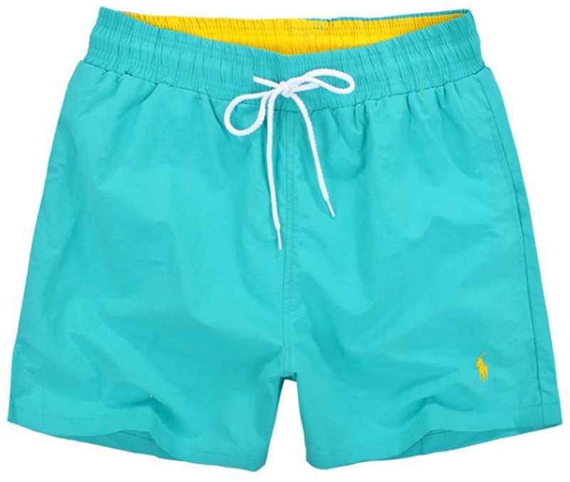 ראלף לורן-RALPH LAUREN SWIM BEACH SHORT MEN'S - Medium Turquoise
