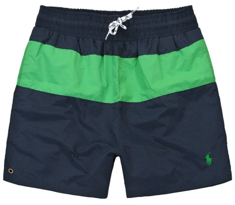 ראלף לורן-RALPH LAUREN SWIM BEACH SHORT MEN'S - Navy Blue & Ocean Green