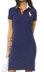 ראלף לורן-RALPH LAUREN DRESS WOMEN'S - Navy Blue