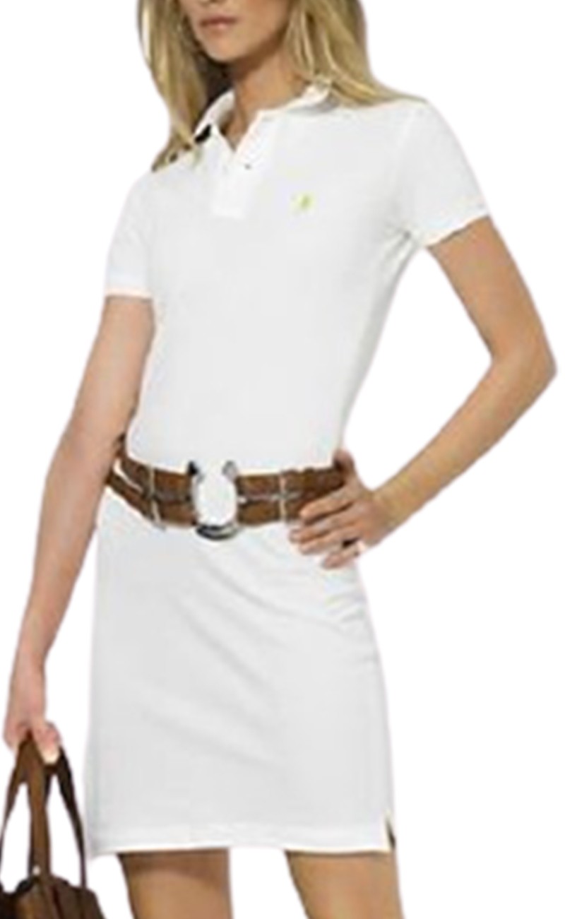 ראלף לורן-RALPH LAUREN DRESS WOMEN'S - White