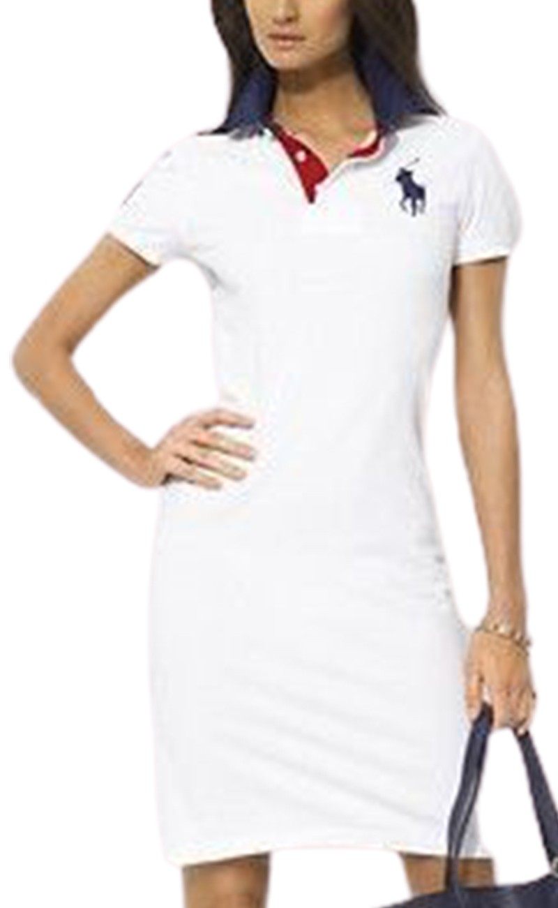 ראלף לורן-RALPH LAUREN DRESS WOMEN'S - White