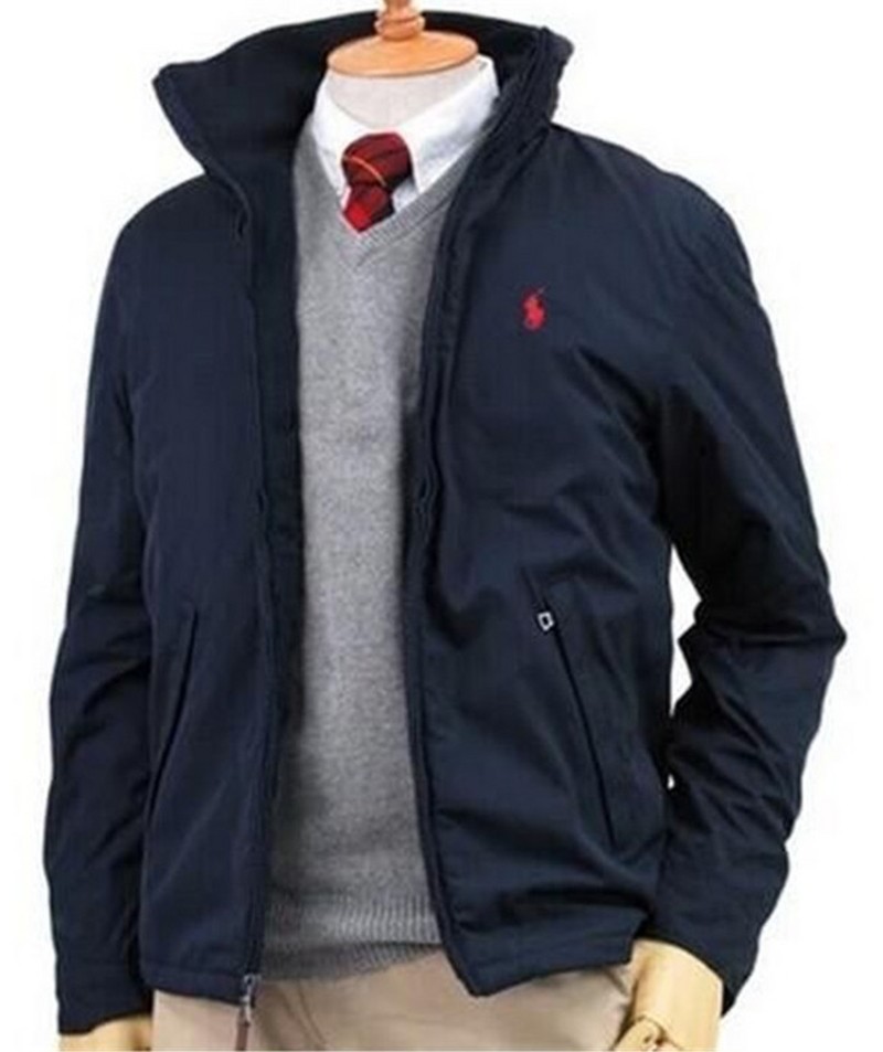 ראלף לורן-RALPH LAUREN POLO JACKET MEN - NAVY BLUE