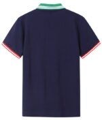 ראלף לורן-RALPH LAUREN POLO TSHIRT MEN'S SHORT DESGIN - Navy Blue