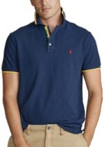ראלף לורן-RALPH LAUREN POLO TSHIRT MEN'S SHORT DESGIN - Navy Blue