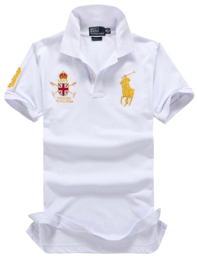 ראלף לורן-RALPH LAUREN POLO TSHIRT MEN'S SHORT DESGIN - Quartz