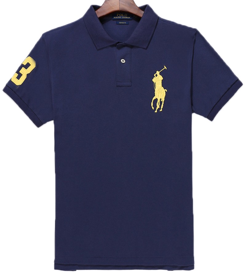 ראלף לורן-RALPH LAUREN POLO TSHIRT SHORT BIG PONY MEN'S - Bastille