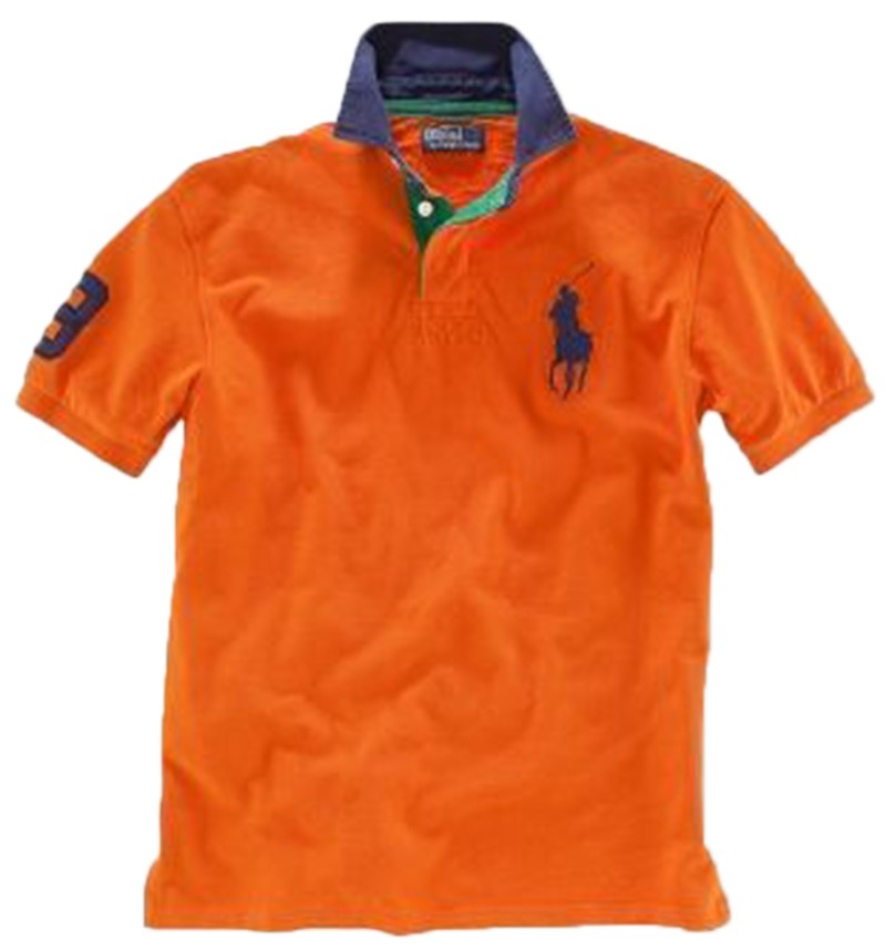 ראלף לורן-RALPH LAUREN POLO TSHIRT SHORT BIG PONY MEN'S - Chocolate