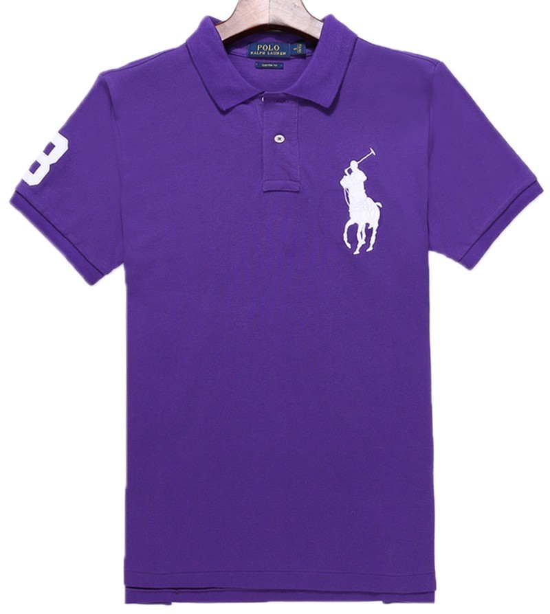 ראלף לורן-RALPH LAUREN POLO TSHIRT SHORT BIG PONY MEN'S - Kingfisher Daisy