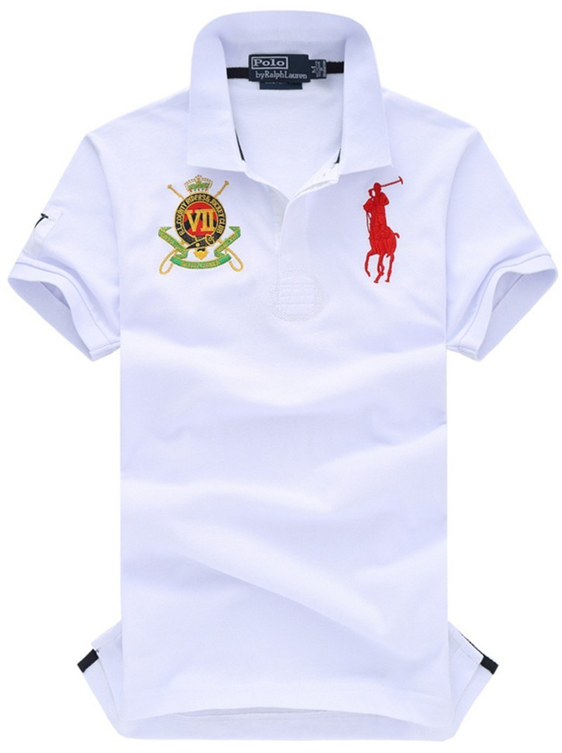 ראלף לורן-RALPH LAUREN POLO TSHIRT SHORT BIG PONY MEN'S - Lavender