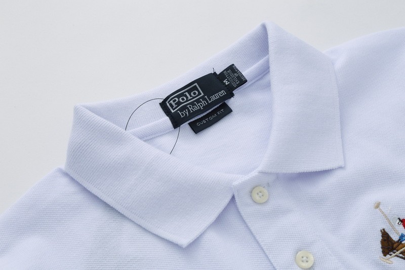 ראלף לורן-RALPH LAUREN POLO TSHIRT SHORT BIG PONY MEN'S - Periwinkle – תמונה 8