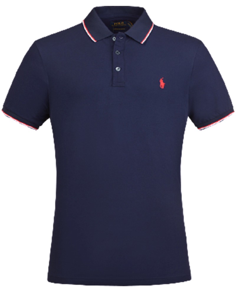 ראלף לורן-RALPH LAUREN POLO TSHIRT SHORT MEN'S - Bunting
