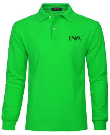 ארמני- ARMANI POLO LONG MEN'S - Malachite