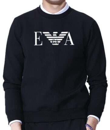 ארמני- ARMANI SWETER LONG MEN'S - Black