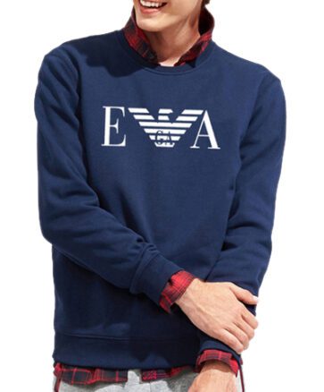 ארמני- ARMANI SWETER LONG MEN'S - Navy Blue