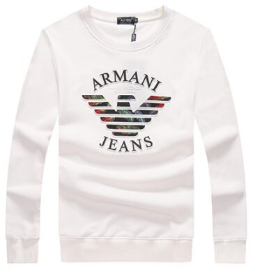 ארמני- ARMANI SWETER LONG MEN'S - White