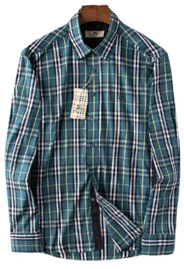 מעיל ברברי-BURBERRY BUTTON MEN - Bismark Mix