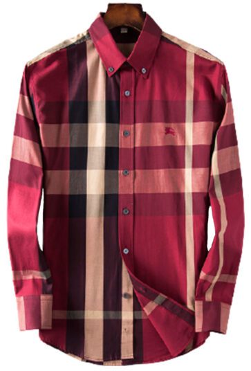 מעיל ברברי-BURBERRY BUTTON MEN - Brown Mix