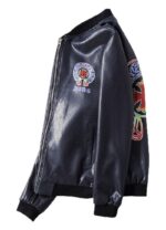 מעילים וג'קטים לגברים-Croxin new leather jacket - Martinique & Tory Blue