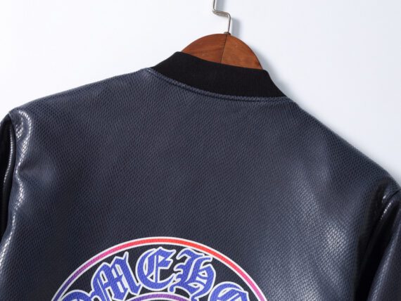 מעילים וג'קטים לגברים-Croxin new leather jacket - Martinique & Tory Blue