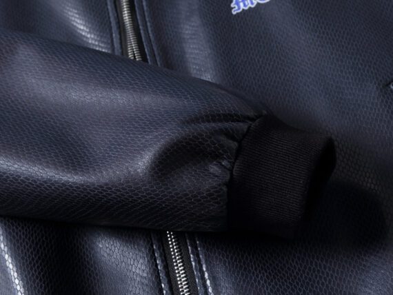 מעילים וג'קטים לגברים-Croxin new leather jacket - Martinique & Tory Blue