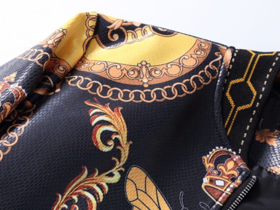 מעילים וג'קטים לגברים-D&G JACKET MEN'S- Golden Glow & Black Russian