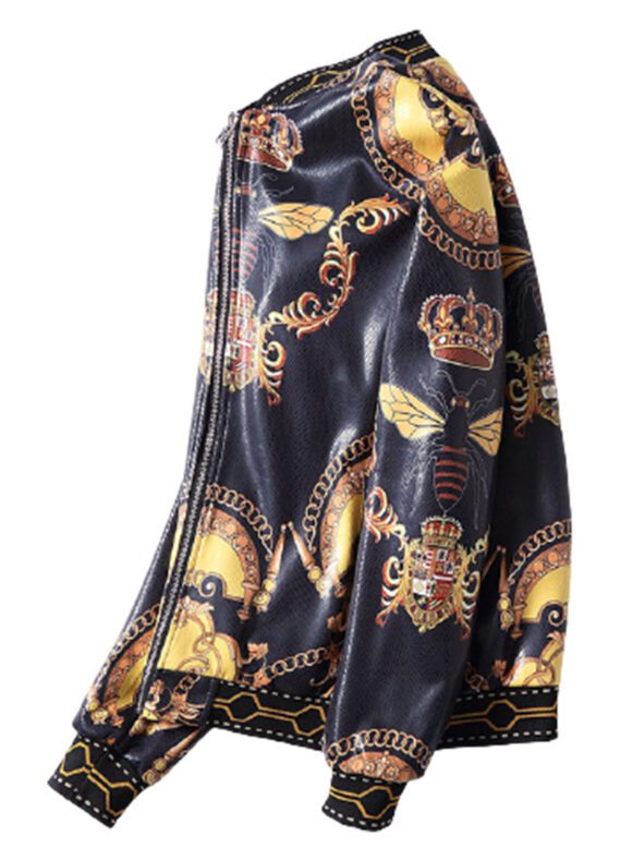 מעילים וג'קטים לגברים-D&G JACKET MEN'S- Golden Glow & Black Russian