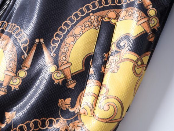 מעילים וג'קטים לגברים-D&G JACKET MEN'S- Golden Glow & Black Russian