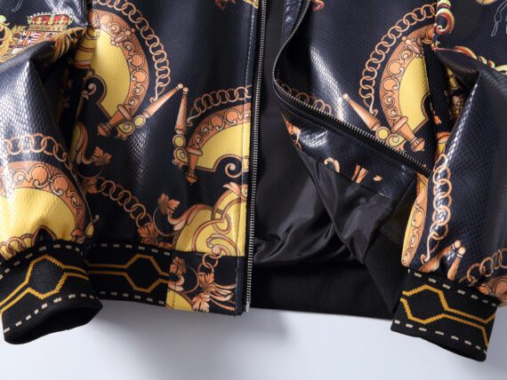 מעילים וג'קטים לגברים-D&G JACKET MEN'S- Golden Glow & Black Russian